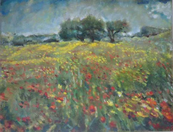 SUMMER IN SICILY (LARGE PAINTING)